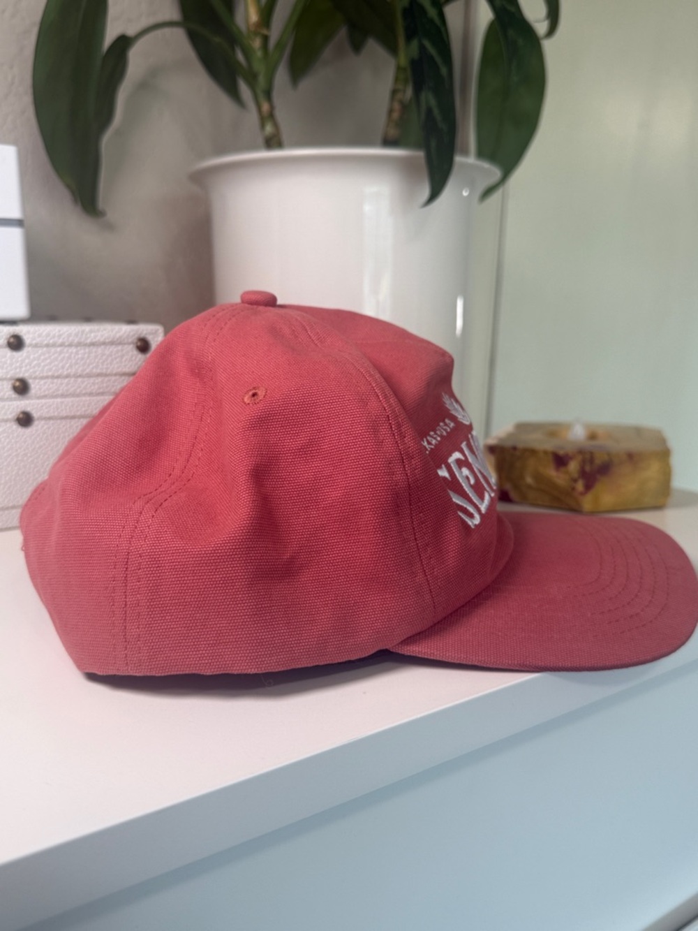 NWOT Sendero Provisions Unisex Logo Hat in Pink / Red - Picture 4 of 8